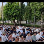 Lima ribu jamaah Shalat Idul Adha di lapangan RS Islam Pondok Kopi-1687927736