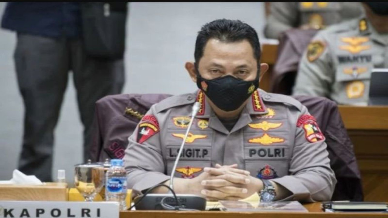 Kapolri Jenderal Listyo Sigit Prabowo. (ANTARA/Arsip Antaranews)