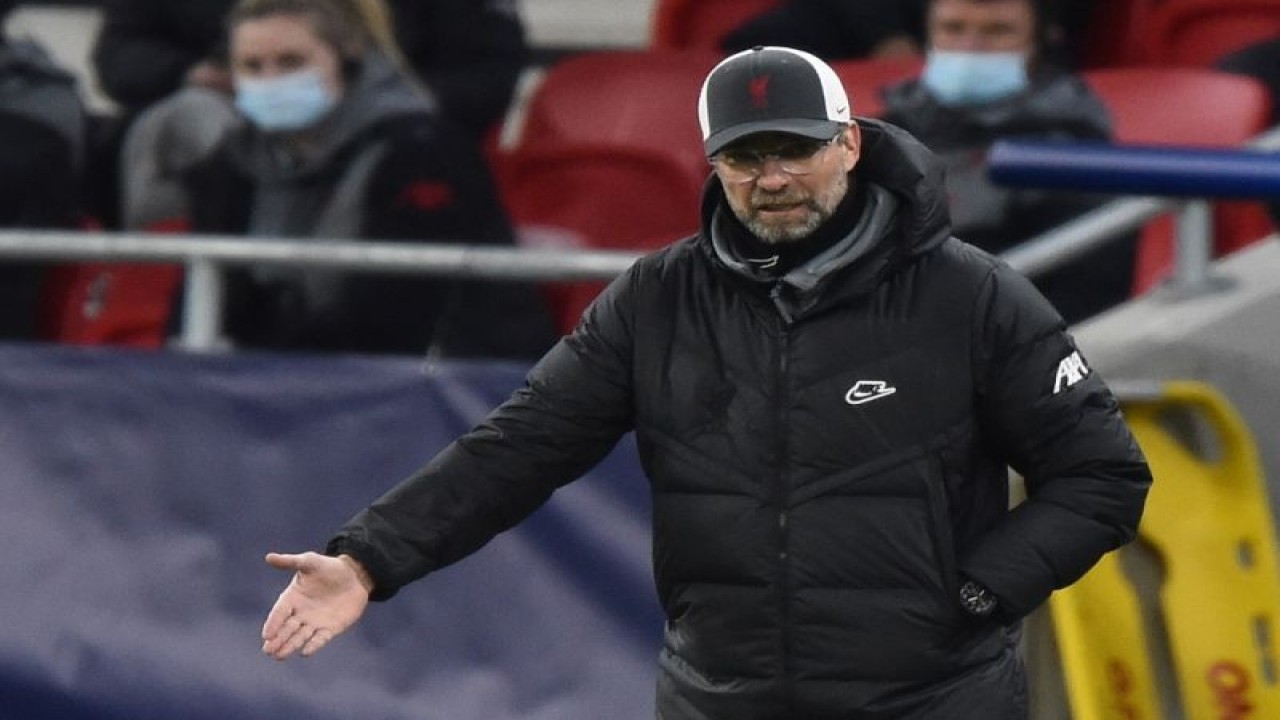 pelatih Liverpool Jurgen Klopp (Photo by Attila KISBENEDEK / AFP) (AFP/ATTILA KISBENEDEK)