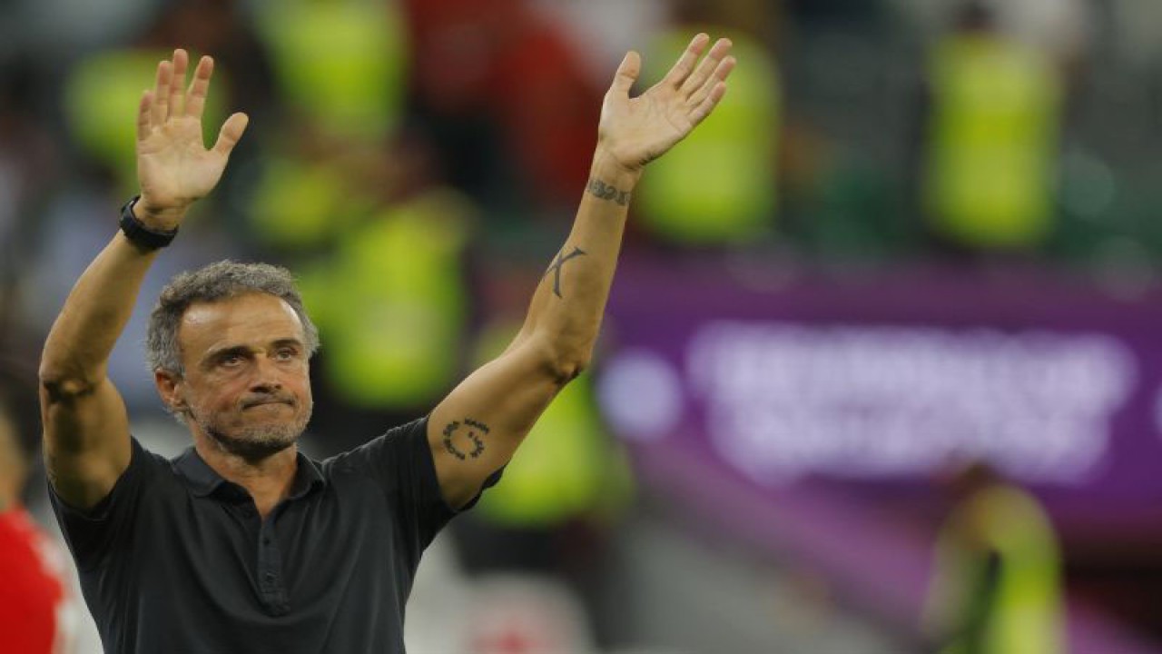 Luis Enrique (Photo by Odd ANDERSEN / AFP) (AFP/ODD ANDERSEN)