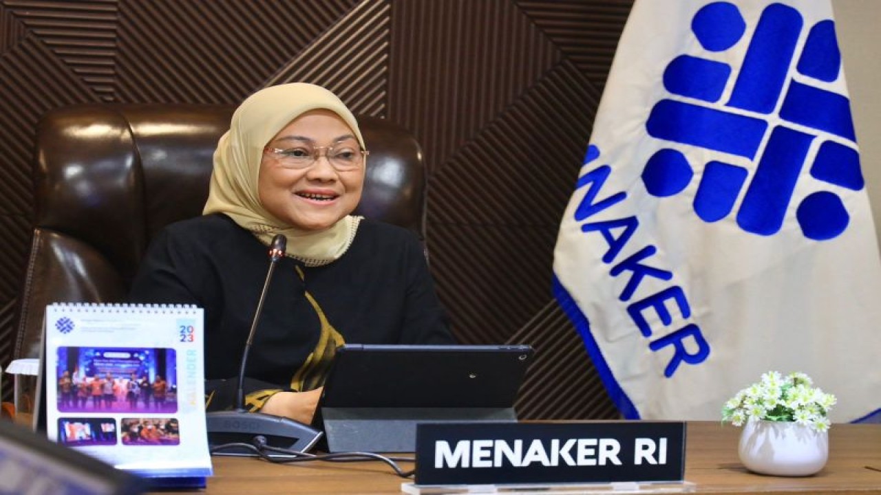 Menteri Ketenagakerjaan, Ida Fauziyah. (ANTARA/HO-Kemnaker)