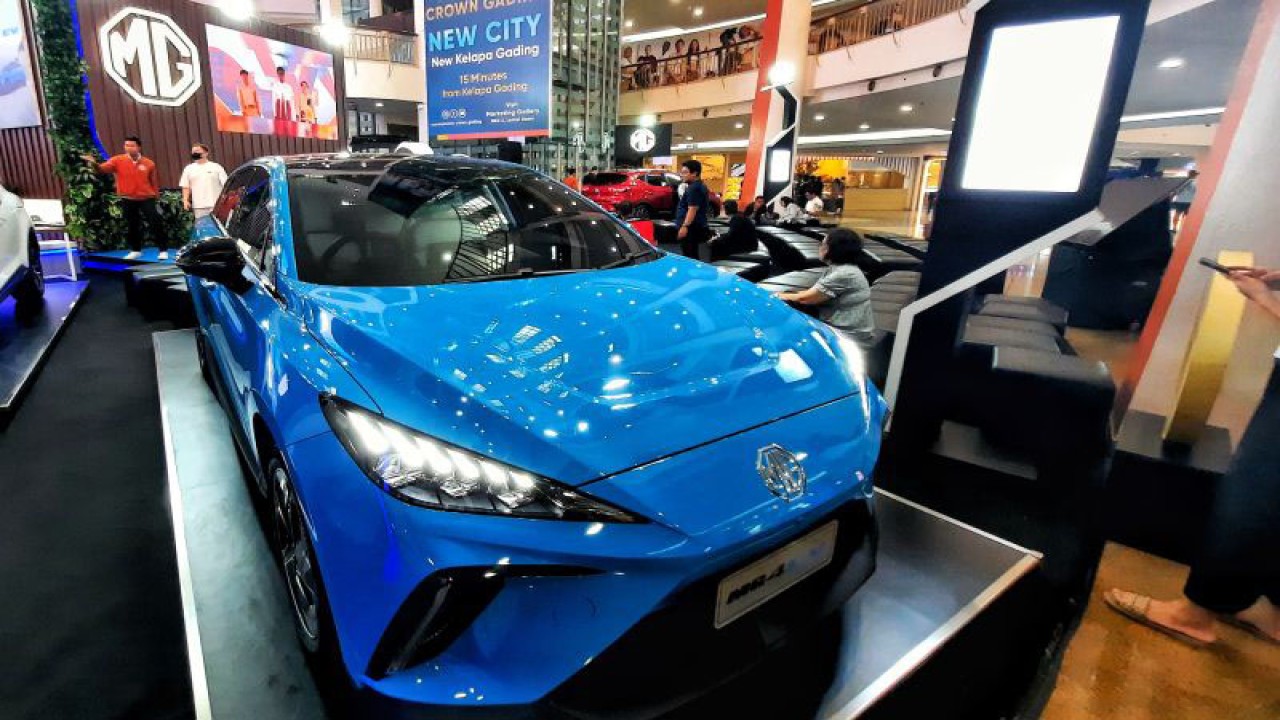 Ilustrasi - MG4 EV. (ANTARA/Chairul Rohman)