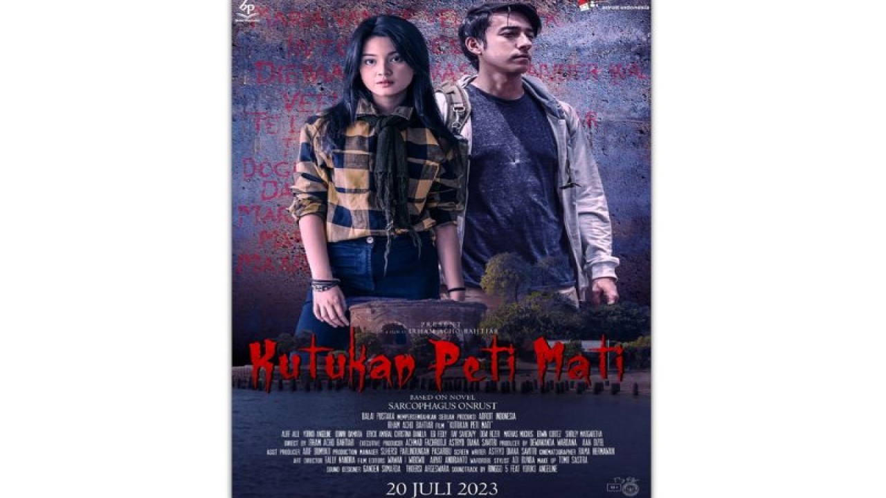 Poster film “Kutukan Peti Mati” (ANTARA/HO)
