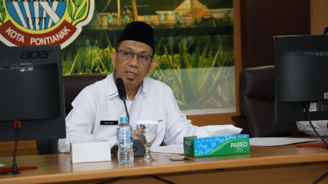 Sekretaris Daerah (Sekda) Kota Pontianak, Mulyadi (Ananda Alifia Putri)