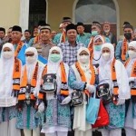 Para calon jemaah haji Jambi.(ANTARA/Ho)-1687425445