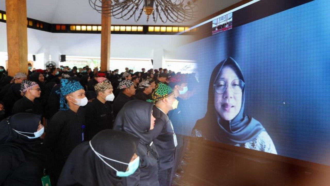 Pelantikan ASN Fungsional di Pendopo Kabupaten Banyuwangi, Jawa Timur. ANTARA/HO-Humas Pemkab Banyuwangi
