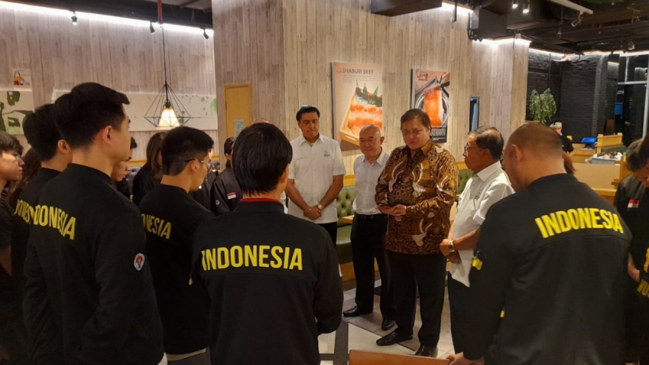 Pelepasan Timnas Wushu Indonesia TC ke China