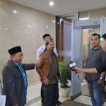 Pendiri NII Crisis Center Ken Setiawan di Bareskrim Polri, Jakarta, Selasa (27/6/2023). (ANTARA/Narda Margaretha Sinambela)-1687848774