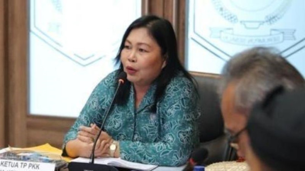 Penjabat Ketua TP PKK Babel  Maya Suganda Pasaribu (ANTARA/HO-Diskominfo Babel)