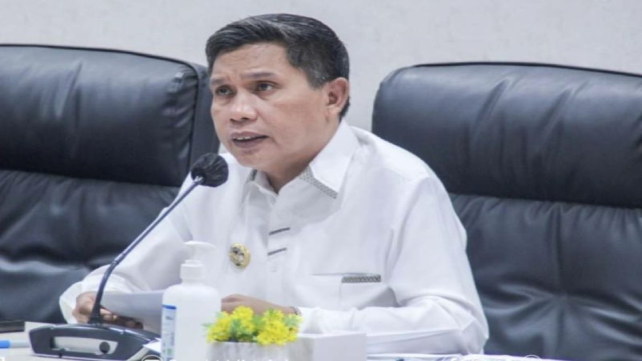 Penjabat Wali Kota Ambon Bodewin Wattimena. ANTARA/Penina F Mayaut