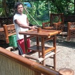 Perajin mebel bambu di Lebak mulai kebanjiran order-1687853896