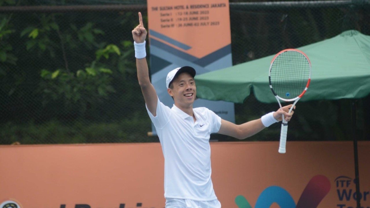 Petenis andalan Indonesia, Justin Barki