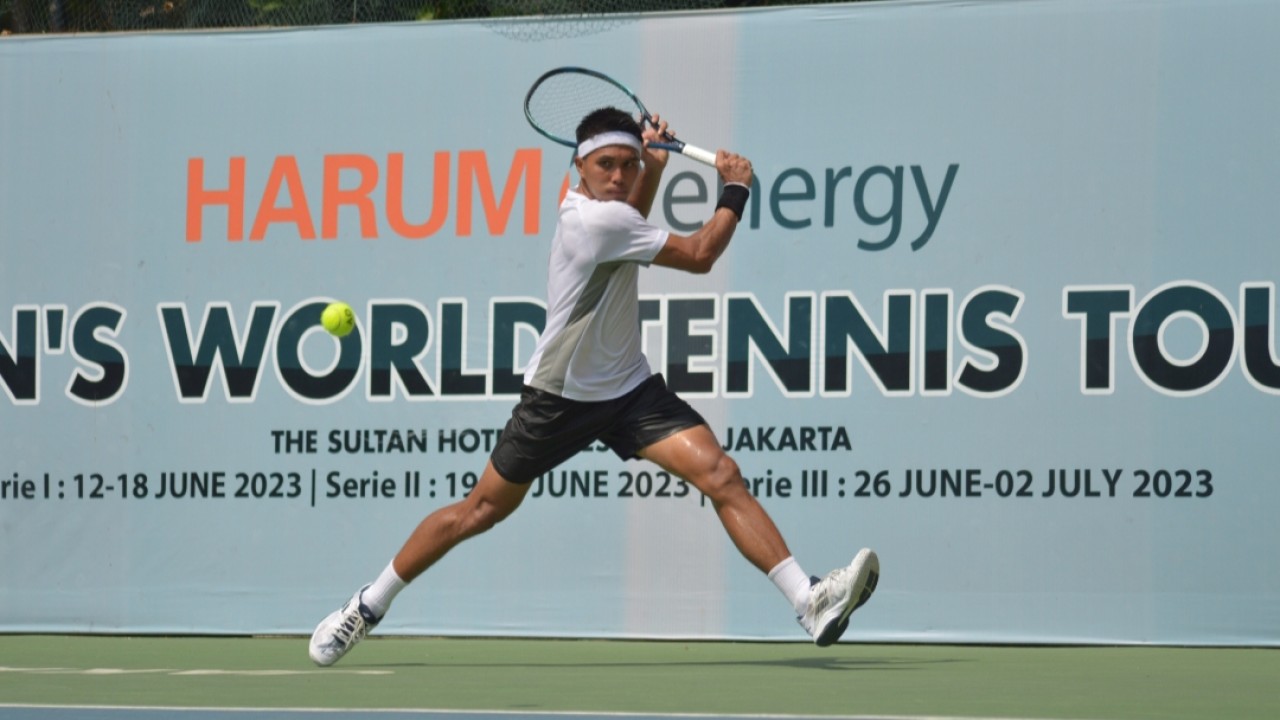 Petenis andalan Indonesia, Muhammad Rifqi “Tole” Fitriadi