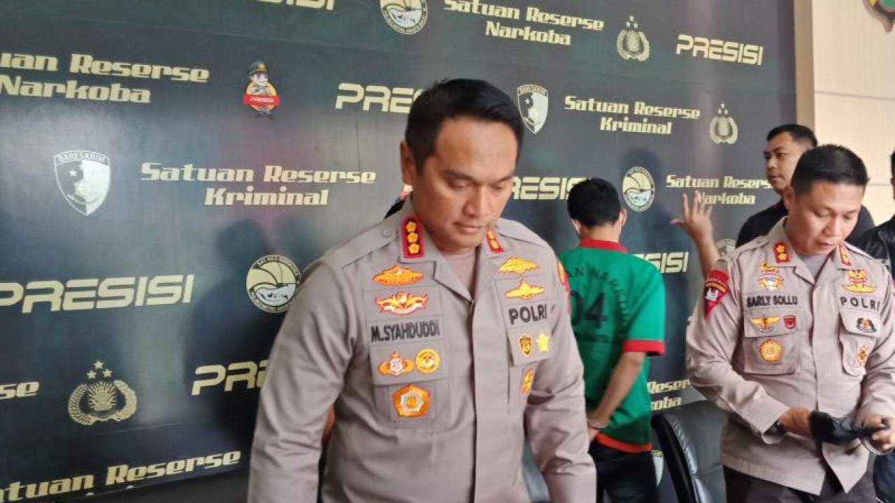 Kapolres Metro Jakarta Barat Kombes Pol. M. Syahduddi saat ditemui pers di Jakarta, Kamis (8/6/2023). ANTARA/Risky Syukur