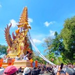 Ribuan warga saksikan Pelebon Raja Denpasar IX-1687340616