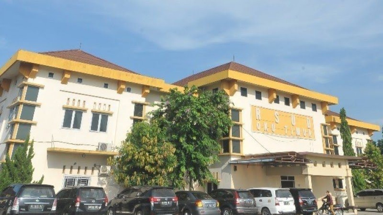 RSUD Martapura, Kabupaten OKU Timur. (ANTARA/Edo Purmana/23)