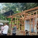 Rumah Eni saat dibedah oleh peserta Latsitardanus XLIII. (ANTARA/Pemkot Solok)-1686292507