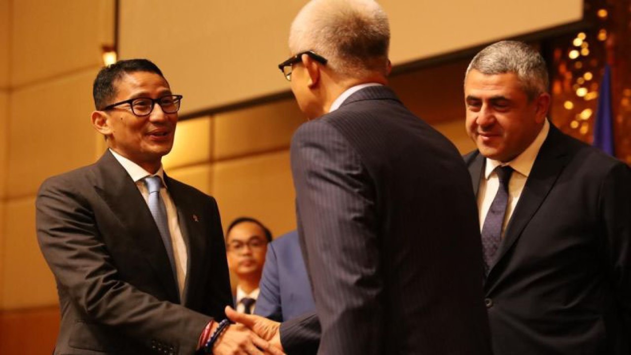 Menteri Pariwisata dan Ekonomi Kreatif (Menparekraf) Sandiaga Uno. ANTARA/ (HO Kemenparekraf)