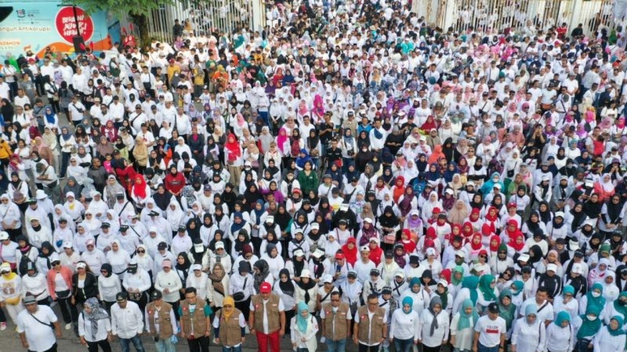 Puncak perayaan HJB ke-541 di Stadion Pakansari, Cibinong, Kabupaten Bogor, Jawa Barat, Minggu (4/6/2023). (ANTARA/HO-Humas Pemkab Bogor)