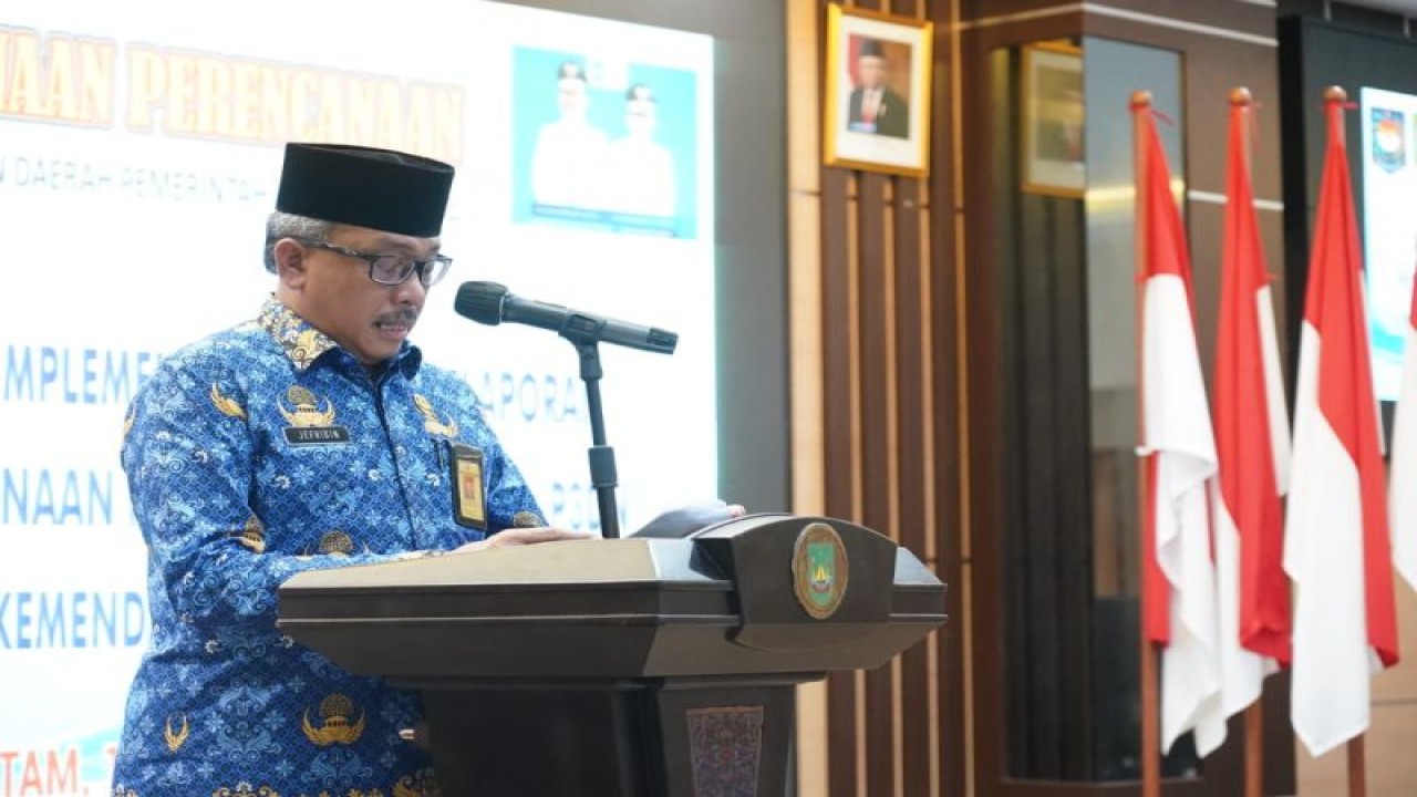 Sekretaris Daerah Kota Batam Jefridin Hamid (ANTARA/HO-Pemkot Batam)