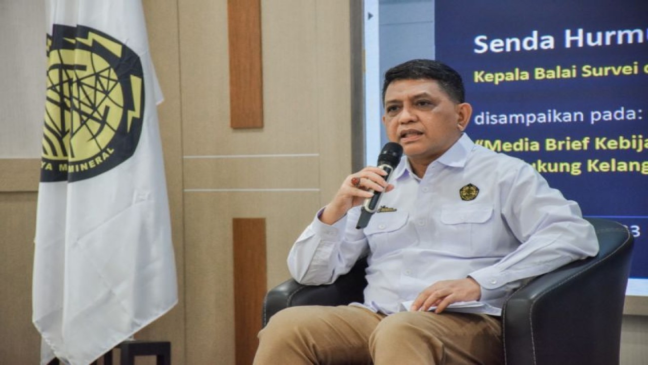 Kepala Balai Besar Survei dan Pengujian Ketenagalistrikan, Energi Baru Terbarukan, dan Konservasi Energi (BBSP KEBTKE) Ditjen Energi Baru Terbarukan dan Konservasi Energi (EBTKE) Kementerian ESDM Senda Hurmuzan Kanan. ANTARA/HO-Humas Kementerian ESDM