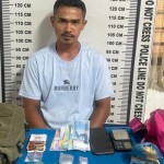 Seorang pria RHP (31) yang memiki narkotika jenis sabu ditahan di Polres Pematang Siantar.(ANTARA/HO-Humas Polres Pematang Siantar).-1686810767