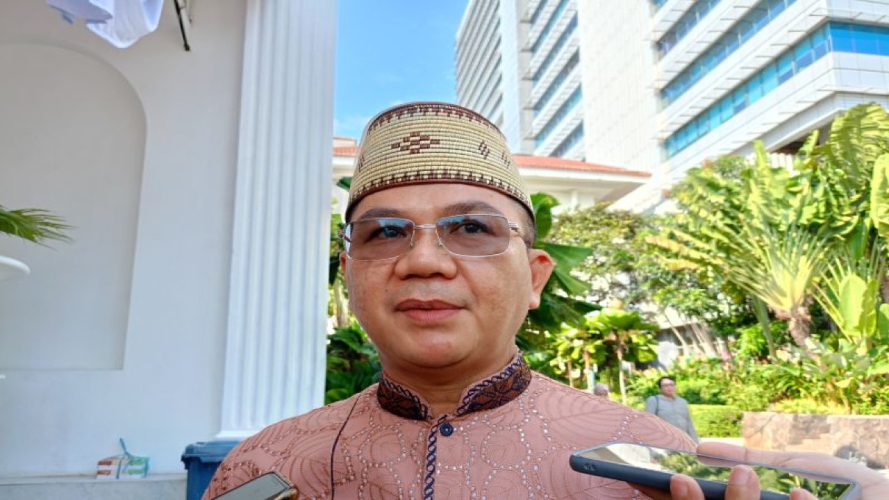 Kepala Dinas Perhubungan (Dishub) DKI Jakarta Syafrin Liputo di Balai Kota DKI, Jakarta Pusat, Kamis (29/6/2023). ANTARA/Siti Nurhaliza
