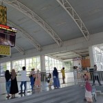 Terminal penjemputan penumpang di Bandara Internasional Lombok, Nusa tenggara Barat (ANTARA/Akhyar)-1687941773