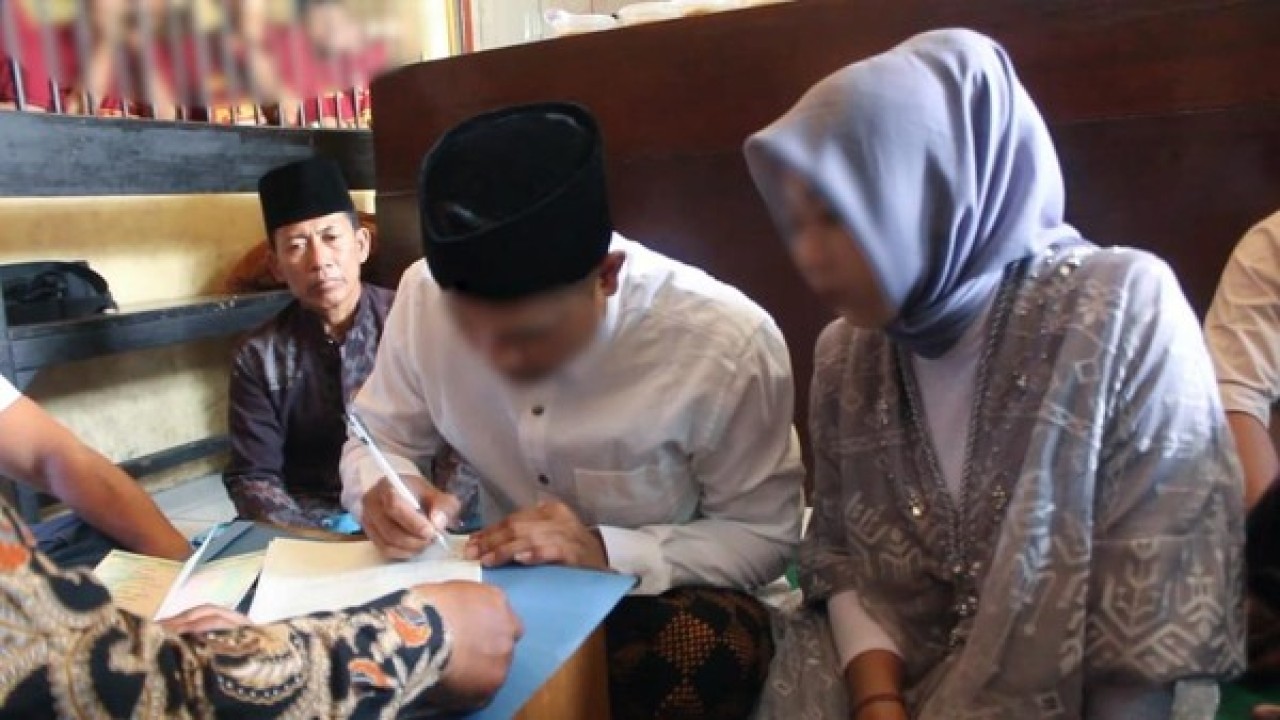 Tersangka kasus narkoba menikah di tahanan. (Net)