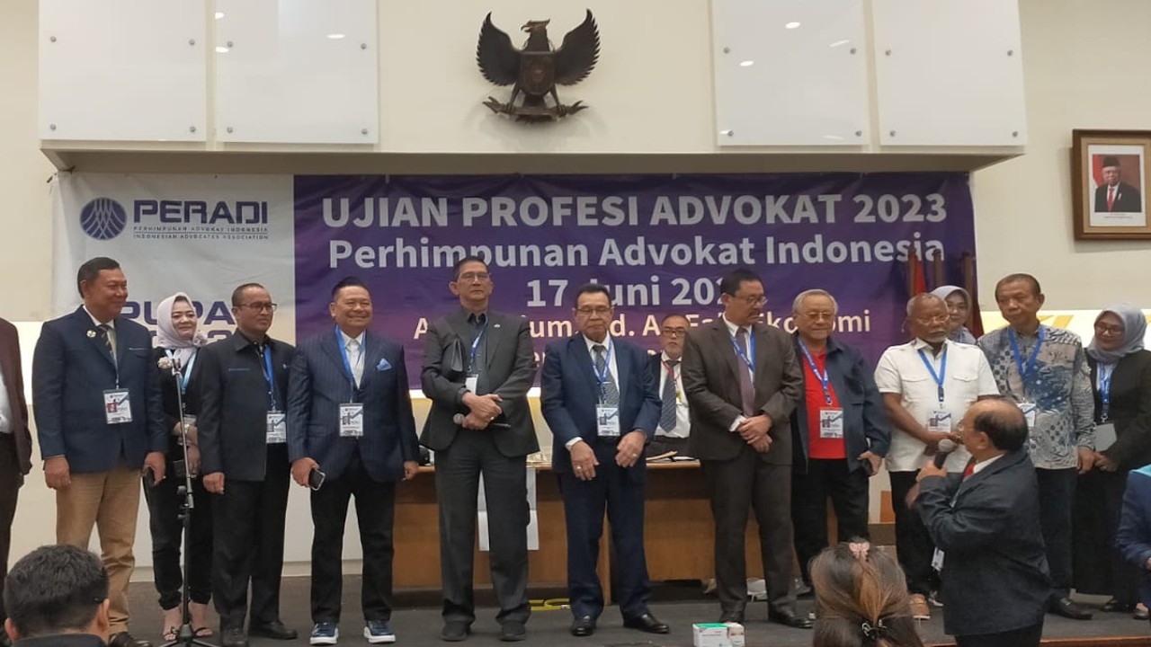 Dewan Pimpinan Nasional Perhimpunan Advokat Indonesia (DPN PERADI) yang dipimpin Ketua Umum Prof. Dr. Otto Hasibuan S.H., M.M kembali menggelar Ujian Profesi Advokat (UPA) 2023. 