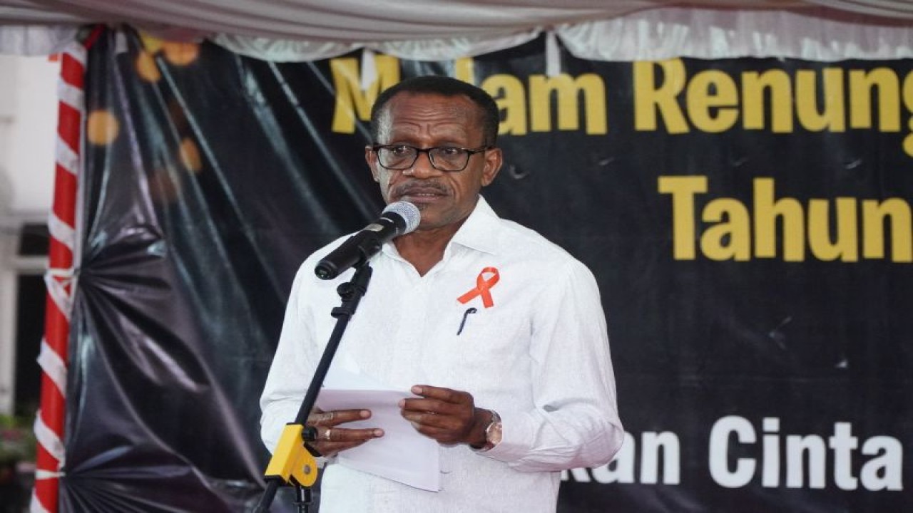 Penjabat Wali Kota Jayapura Frans Pekey. ANTARA/HO-Humas Pemkot Jayapura