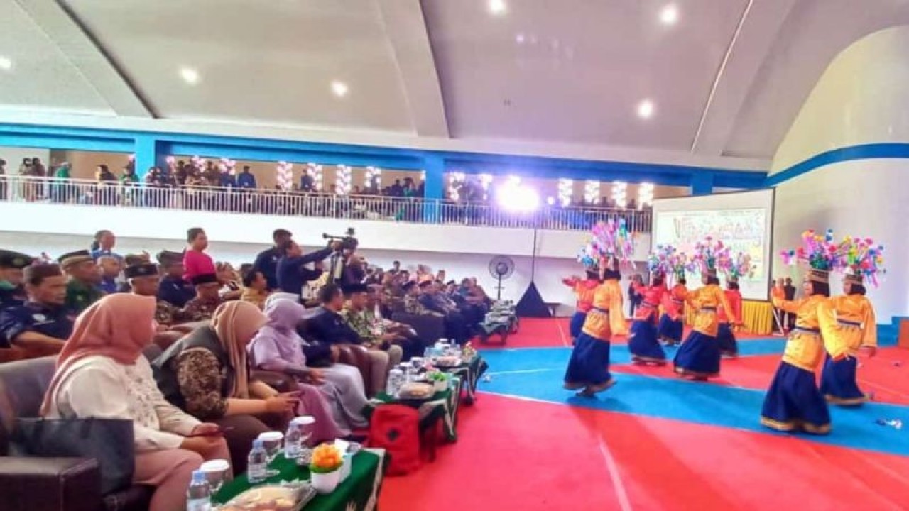 Pembukaan Kuliah Kerja Nyata sejumlah Perguruan Tinggi Muhammadiyah dan Aisyiyah seluruh Indonesia yang digelar di Babel. (ANTARA/Elza Elvia)