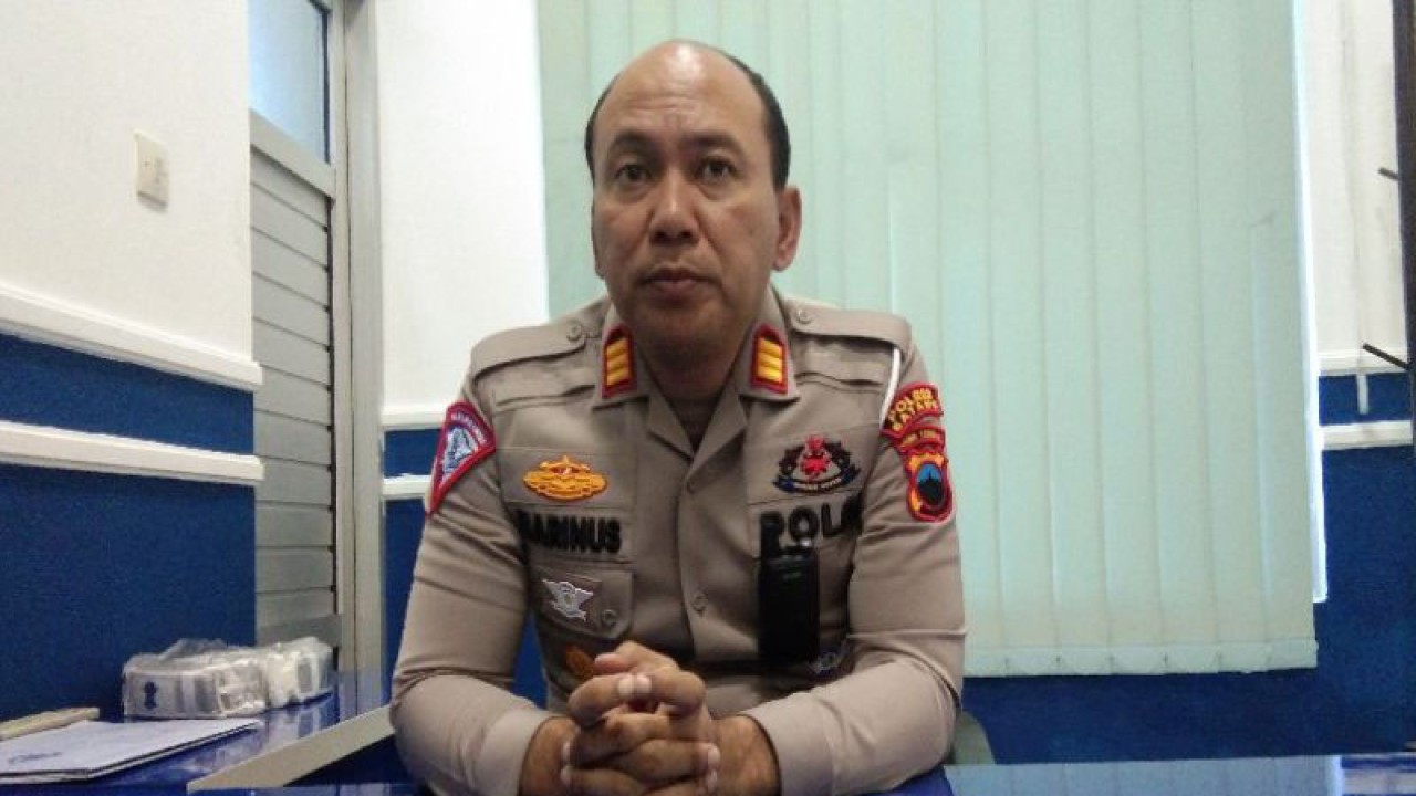 Kepala Satuan Lalu Lintas POlres Batang AKP Agus Marinus Pardiyono. (ANTARA/Kutnadi)