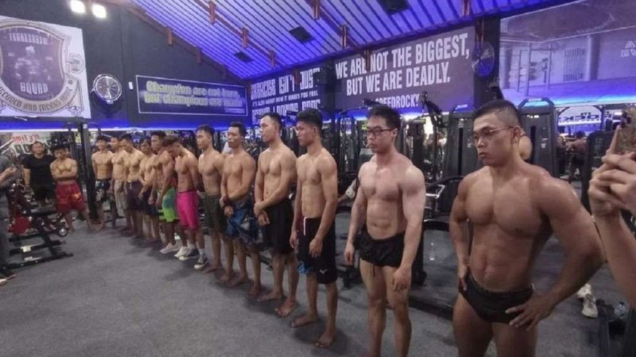 Atlet Binamarga Sultra saat mengikuti Prakualifikasi PON yang berlangsung di Gedung Olahraga (GOR) Sawah Besar Kota Bengkulu, 28-29 Juli 2023. (Foto ANTARA/HO-Humas KONI)
