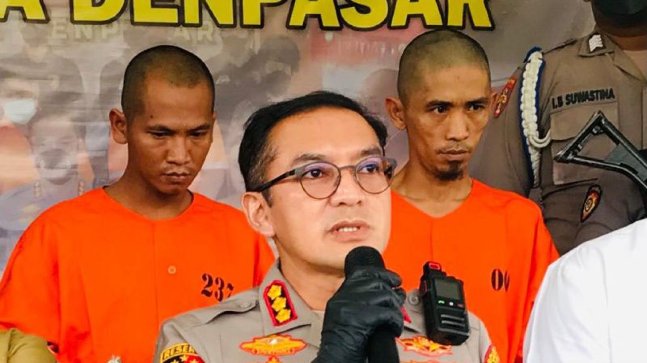 Kepala Kepolisian Resor Kota Denpasar Komisaris Besar Polisi Bambang Yugo Pamungkas. ANTARA/Rolandus Nampu