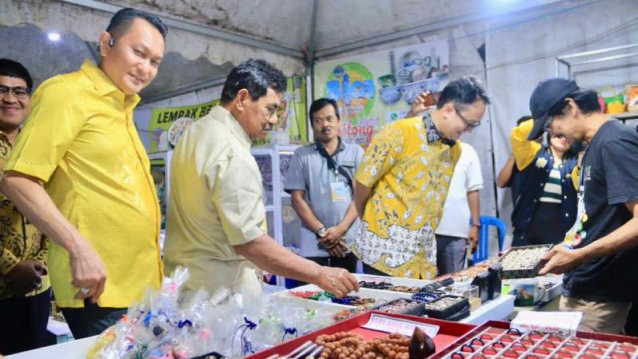Pelaksanaan Belitung Expo 2023 yang dilaksanakan tanggal 1 sampai 5 Juli lalu (ANTARA/Kasmono-Apriliansyah)