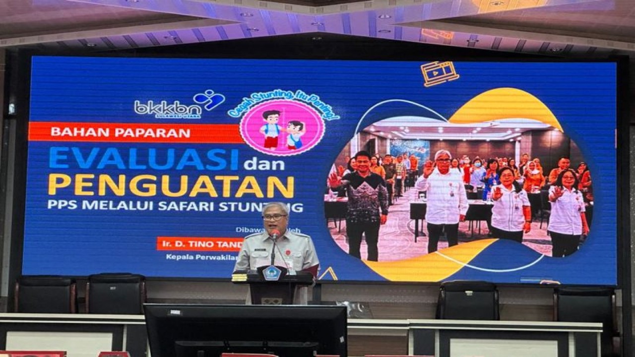 Kepala Perwakilan BKKBN Sulut, Diano T Tandaju. ANTARA/HO-BKKBN Sulut (1)
