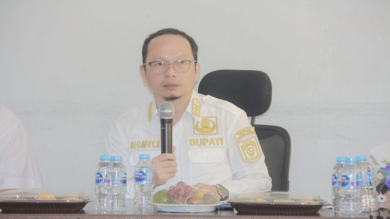 Bupati Bangka Tengah Algafry Rahman (ANTARA/Ahmadi)