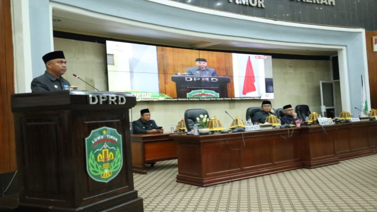 Bupati Luwu Timur H Budiman. FOTO ANTARA/HO-Pemkab Lutim.