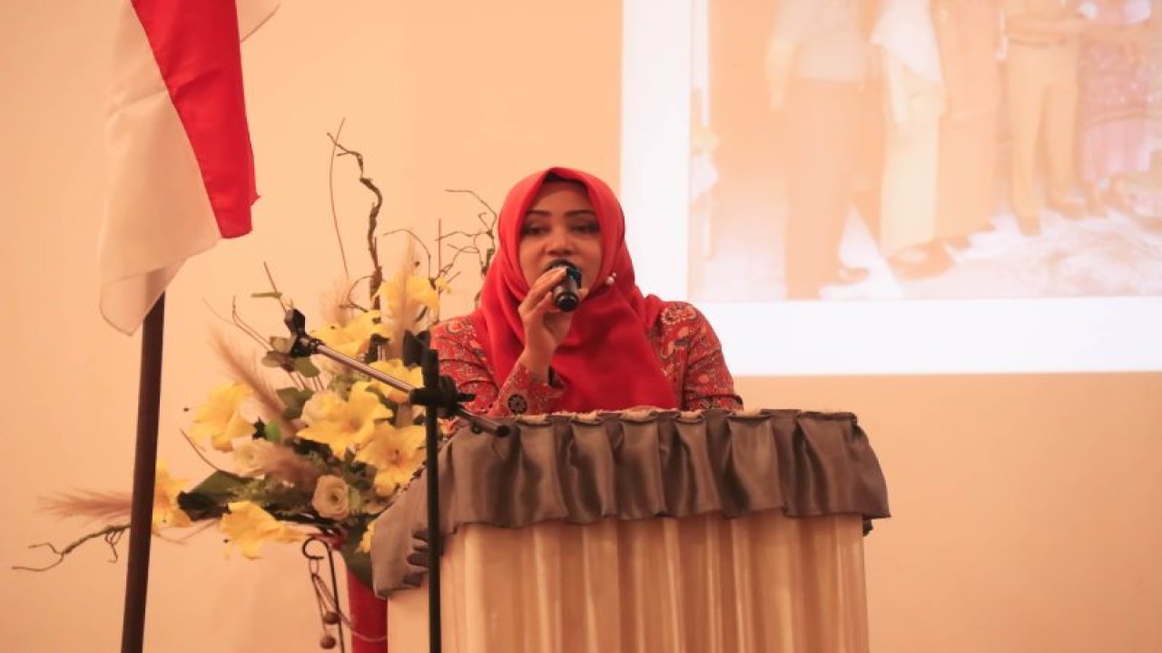 Bupati Mojokerto Ikfina Fahmawati. (ANTARA/HO Pemkab Mojokerto)