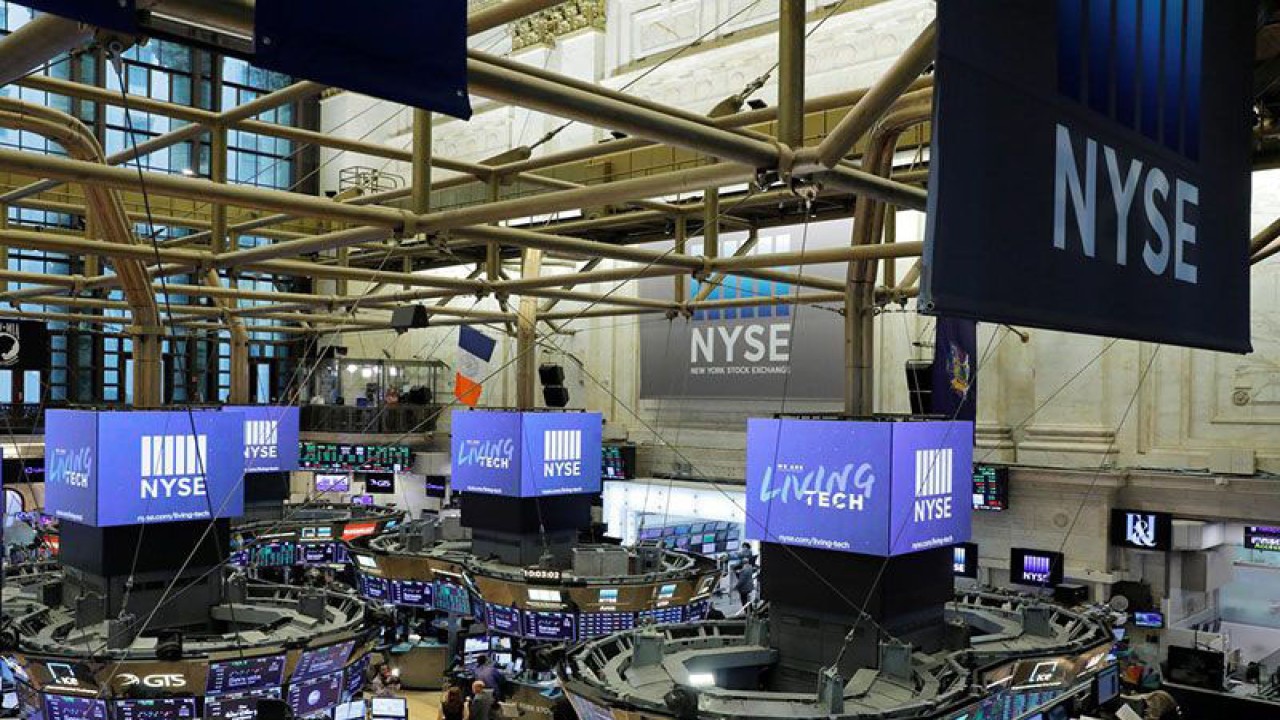 Bursa saham Wall Street, AS. ANTARA/Reuters/pri.