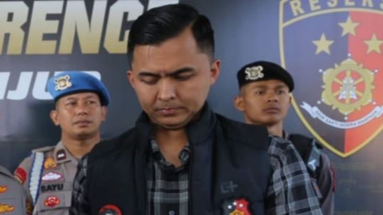 Kepala Satreskrim Polres Cianjur Iptu Tono Listianto. (ANTARA/Ahmad Fikri).