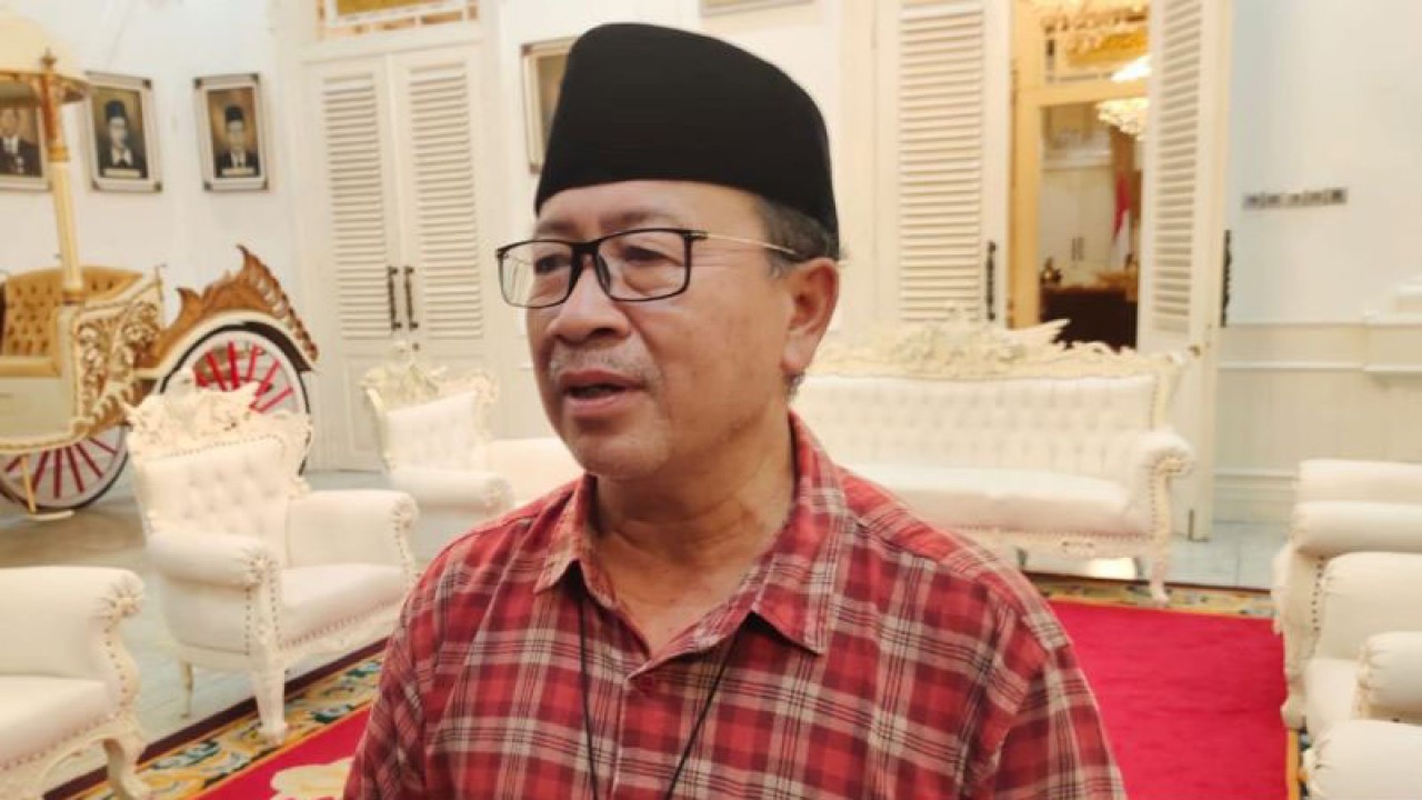 Bupati Kabupaten Cianjur, Jawa Barat, Herman Suherman.(ANTARA/Ahmad Fikri). (Ahmad Fikri)