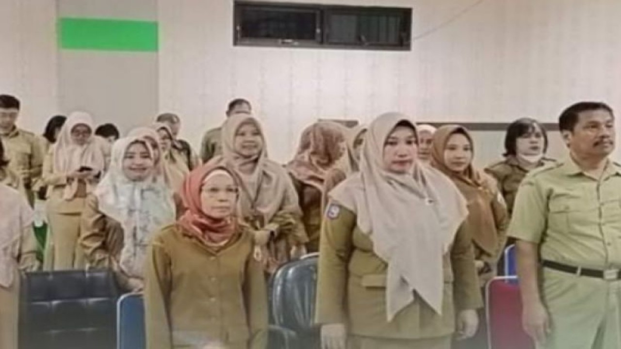 Dinas Kesehatan Provinsi Sulawesi Barat (Sulbar) merumuskan program untuk penanganan stunting di sejumlah desa di Sulbar, Senin (17/7/2023). ANTARA/ M Faisal Hanapi