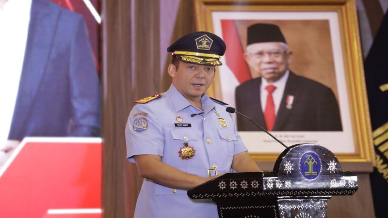 Direktur Jenderal Imigrasi Kementerian Hukum dan HAM RI Silmy Karim Antara/HO-Kemenkumham.