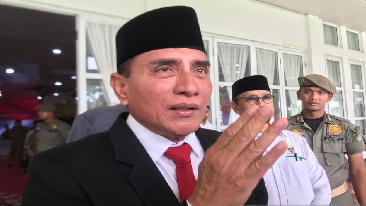 Gubernur Sumatera Utara, Edy Rahmyadi (ANTARA/Anggi Luthfi Panggabean)