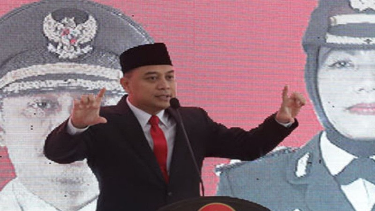 Wali Kota Surabaya Eri Cahyadi (ANTARA/HO-Diskominfo Surabaya)