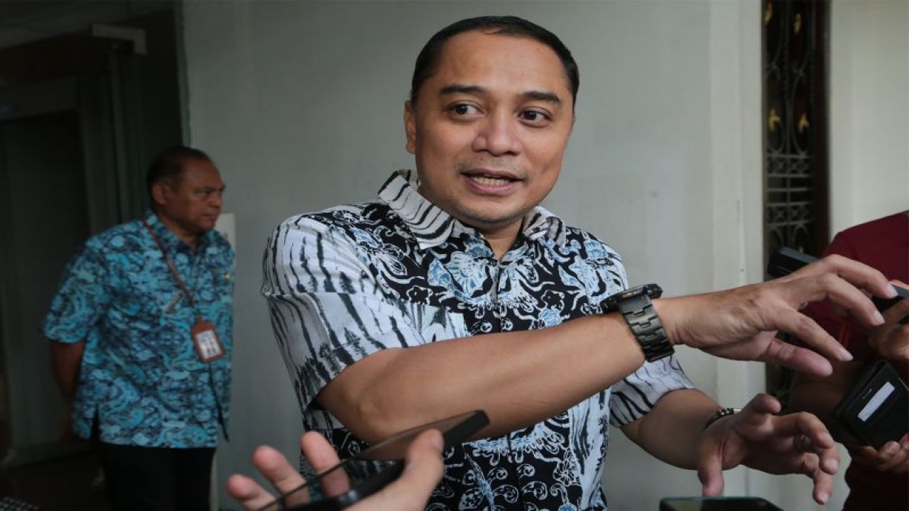 Wali Kota Surabaya Eri Cahyadi (ANTARA/HO-Diskominfo Surabaya)