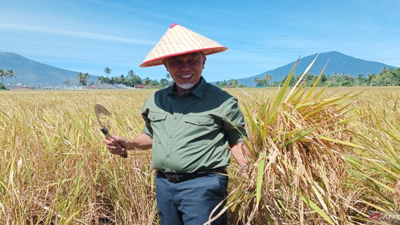 Gubernur Sumbar, Mahyeldi. (ANTARA/Miko Elfisha)