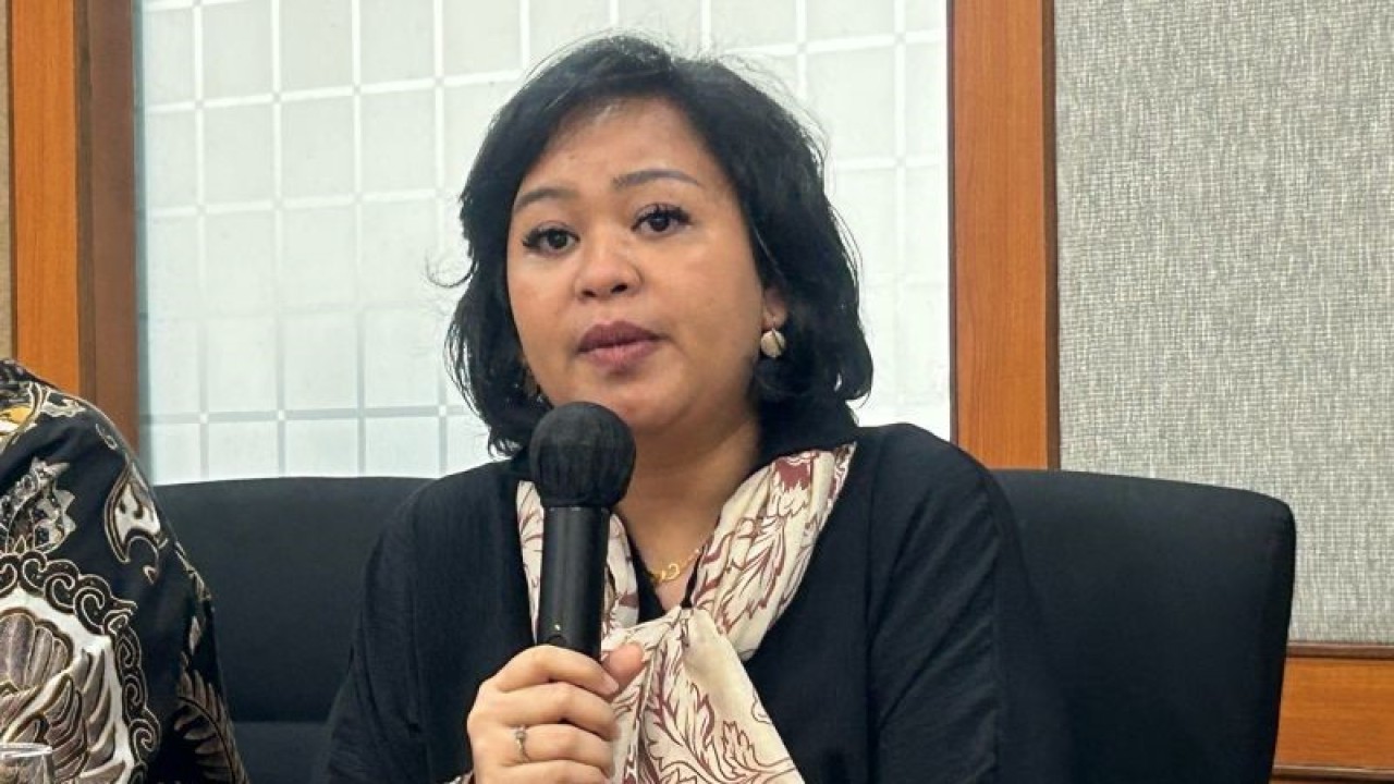Head of Communications TikTok Indonesia Anggini Setiawan. ANTARA/Maria Cicilia Galuh